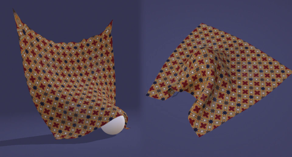 Cloth Simulation project preview