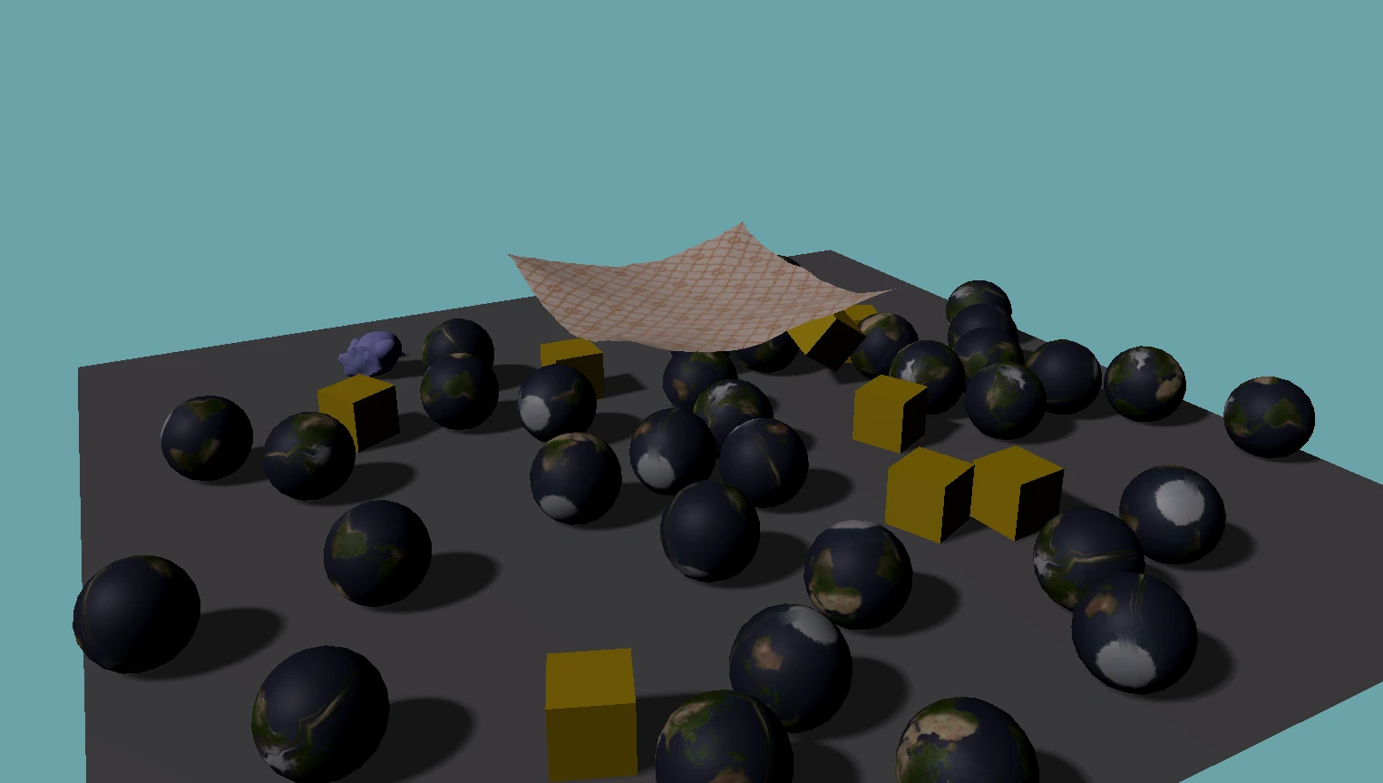 Soft body physics project preview